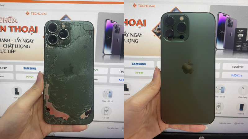 Thay nắp lưng iPhone 13 Pro max