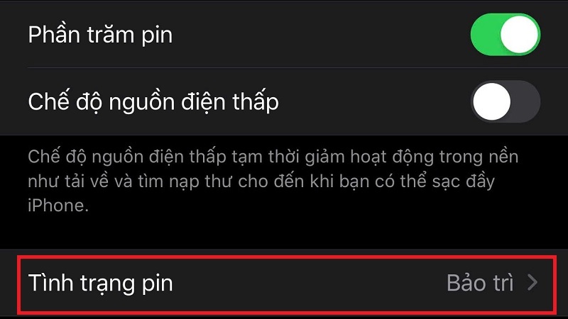 Cách bật tối ưu hoá sạc pin trên iPhone