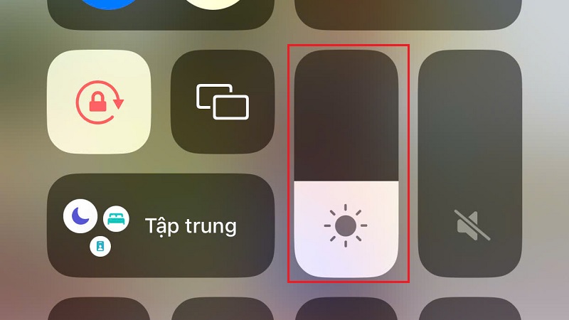 Cách tắt chế độ tự tăng giảm độ sáng màn hình iPhone