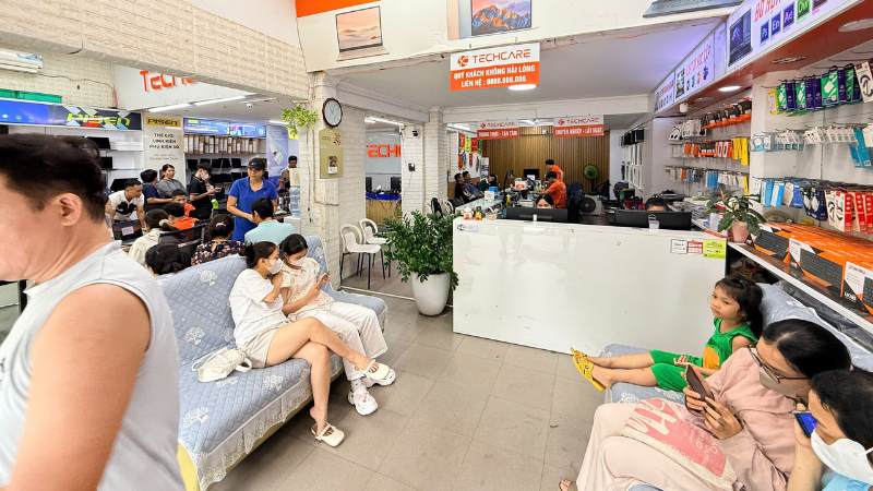 sửa điện thoại tại techcare