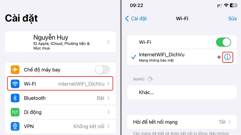 Cách khắc phục iPhone bắt WiFi yếu hiệu quả