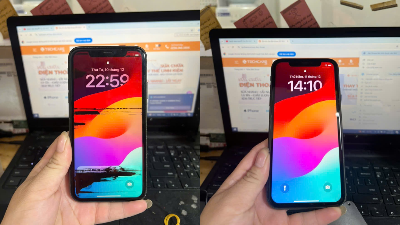 thay màn hình iphone 11