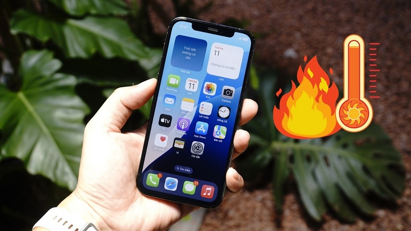 Dấu hiệu cần lưu ý khi iPhone nóng máy