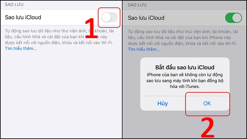 Cách sao lưu dữ liệu iPhone đơn giản nhất