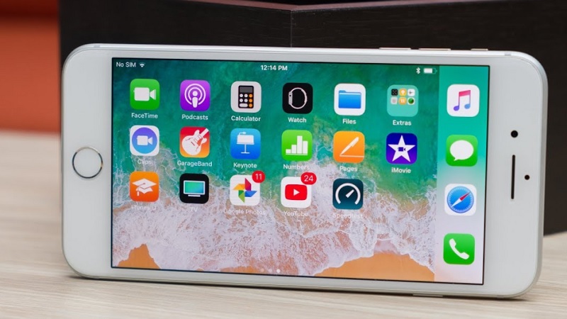 Màn hình iPhone bị sọc ngang mờ là gì?